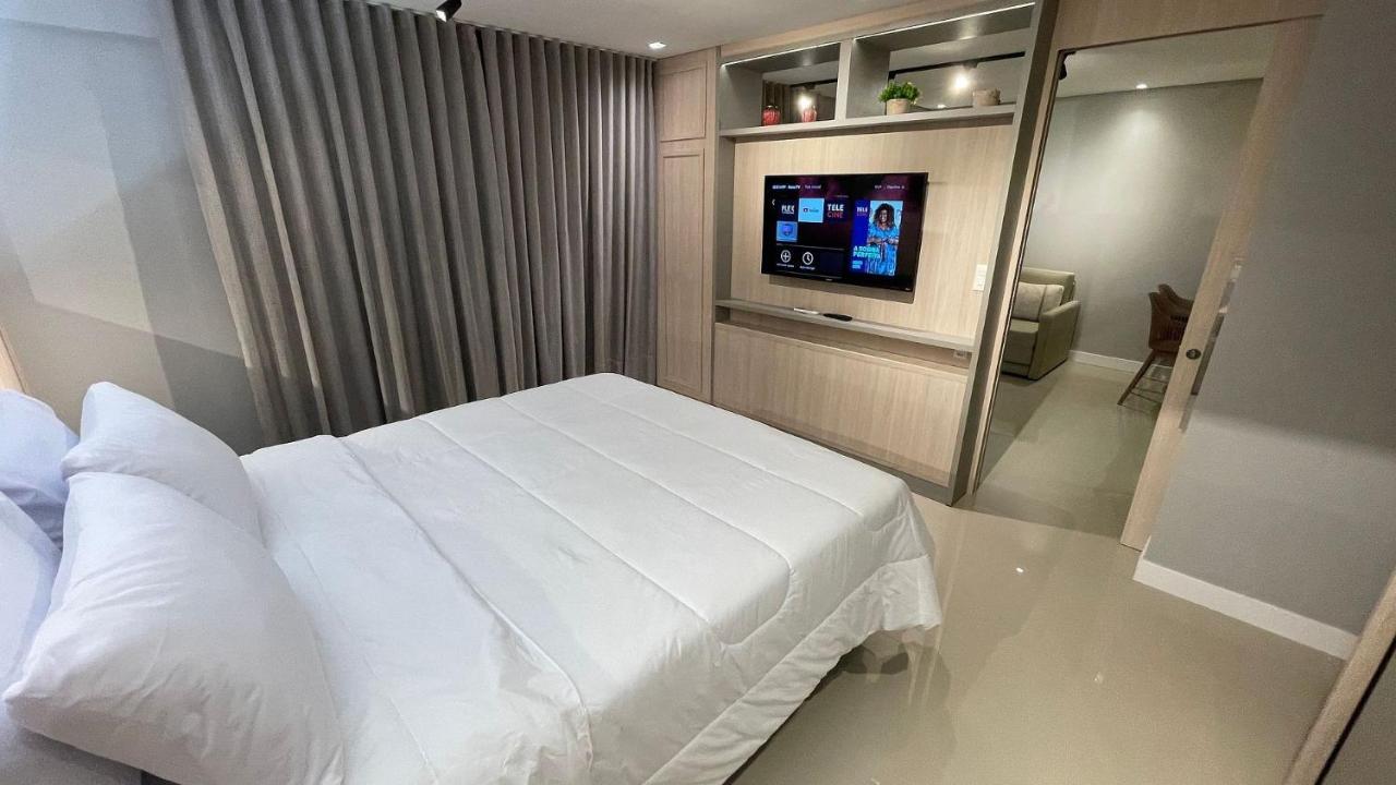 フォス・ド・イグアスLindo E Moderno Apartamento Studio No Centroアパートメント エクステリア 写真