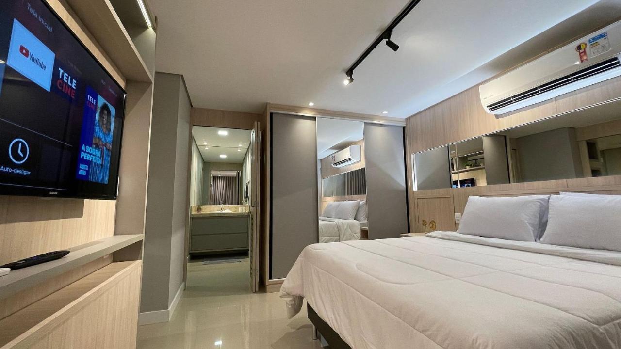 フォス・ド・イグアスLindo E Moderno Apartamento Studio No Centroアパートメント エクステリア 写真