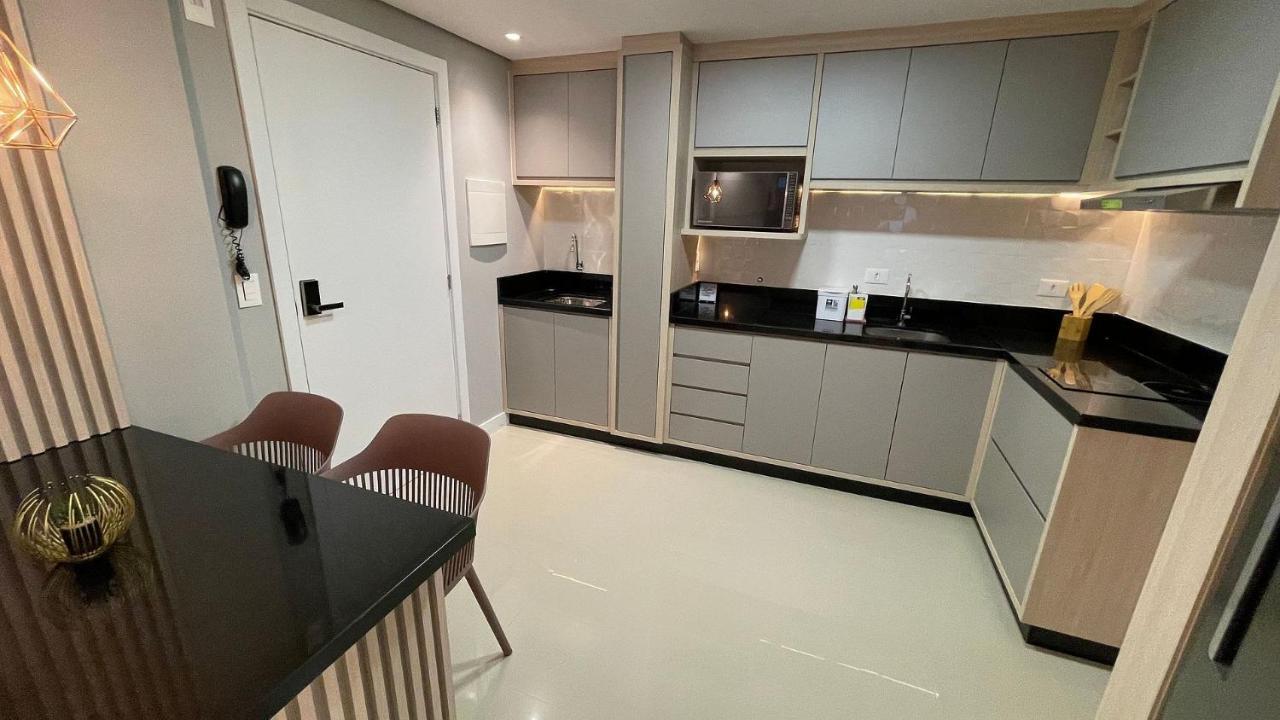 フォス・ド・イグアスLindo E Moderno Apartamento Studio No Centroアパートメント エクステリア 写真